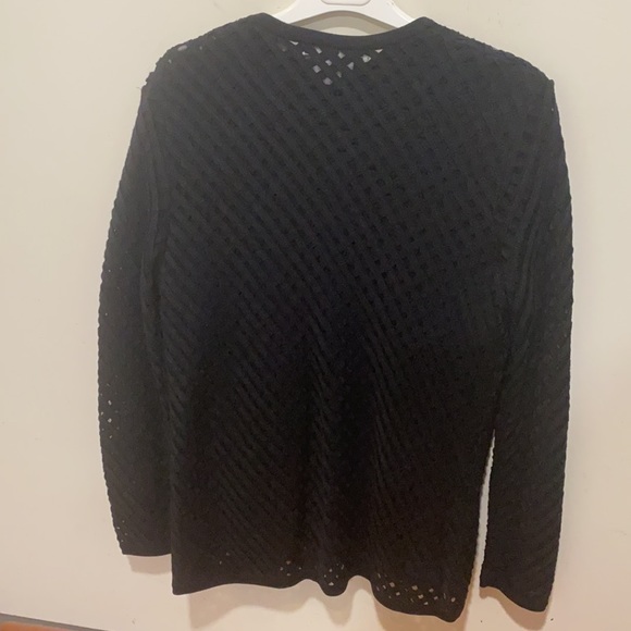 Carlisle 2 Pc. SweaterSet 100%Silk Open Weave NWOT - Picture 5 of 9